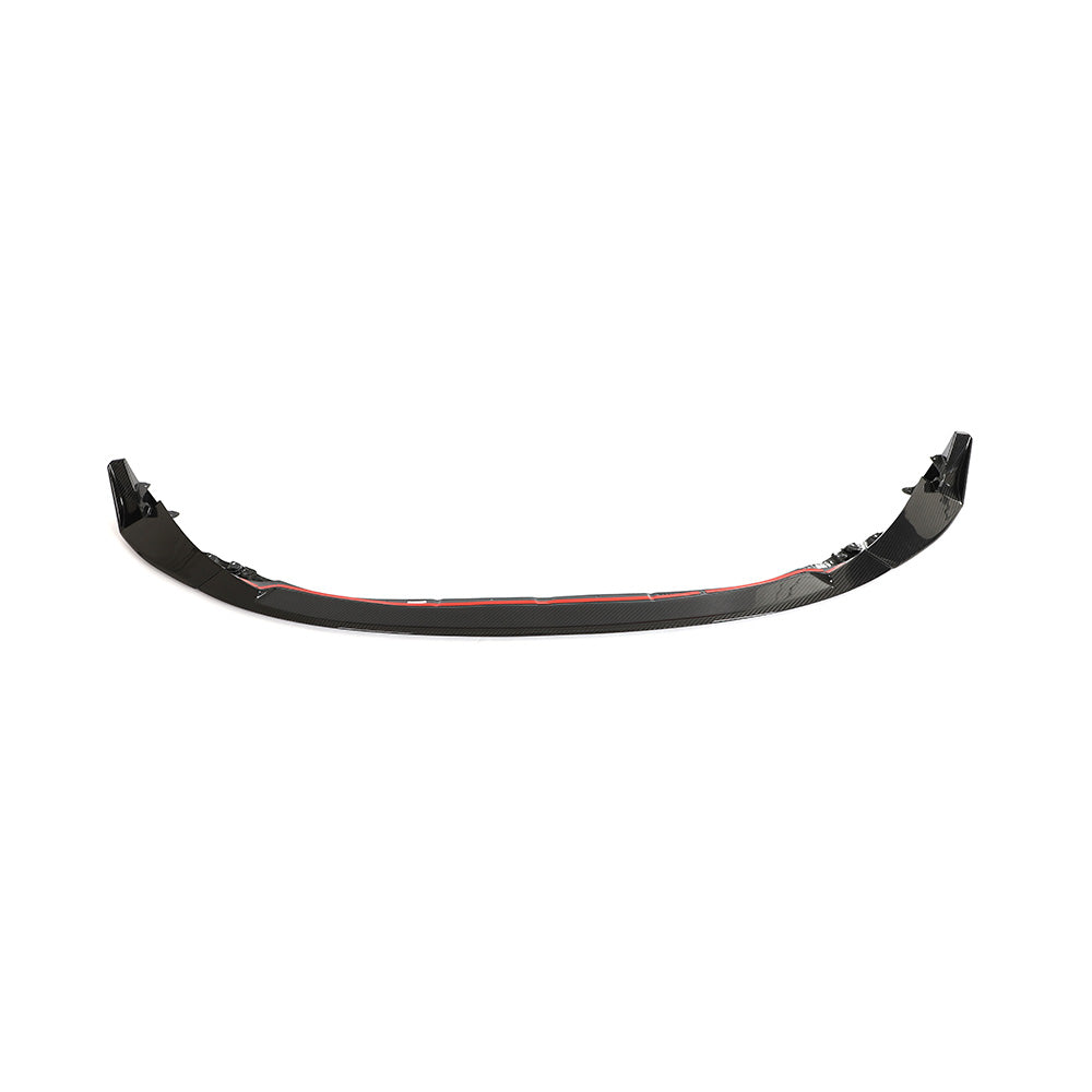 Dry Carbon Frontlippe Spoiler Schwert V Style 3 teilig passend für BMW M3 G80 G81 M4 G82 G83