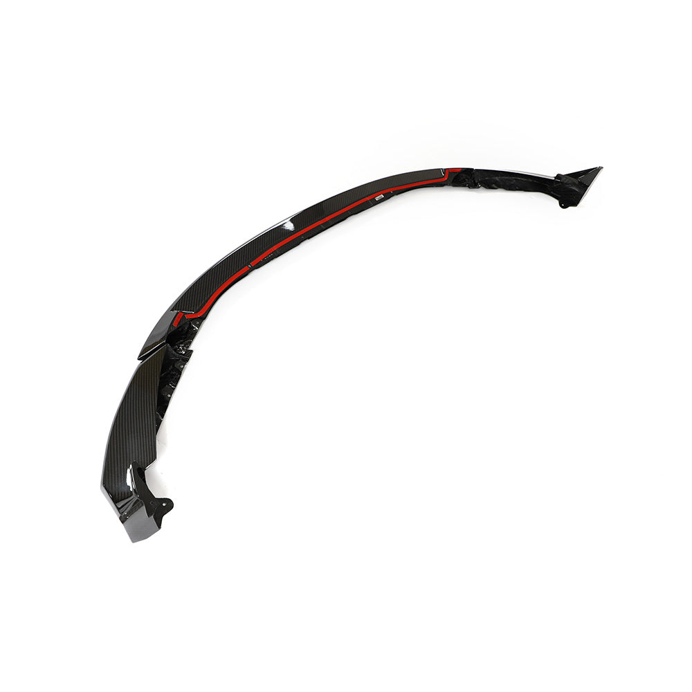 Dry Carbon Frontlippe Spoiler Schwert V Style 3 teilig passend für BMW M3 G80 G81 M4 G82 G83