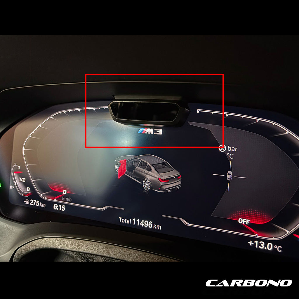 Dry Carbon instrument cluster trim suitable for BMW M3 G80 G81 M4 G82 G83