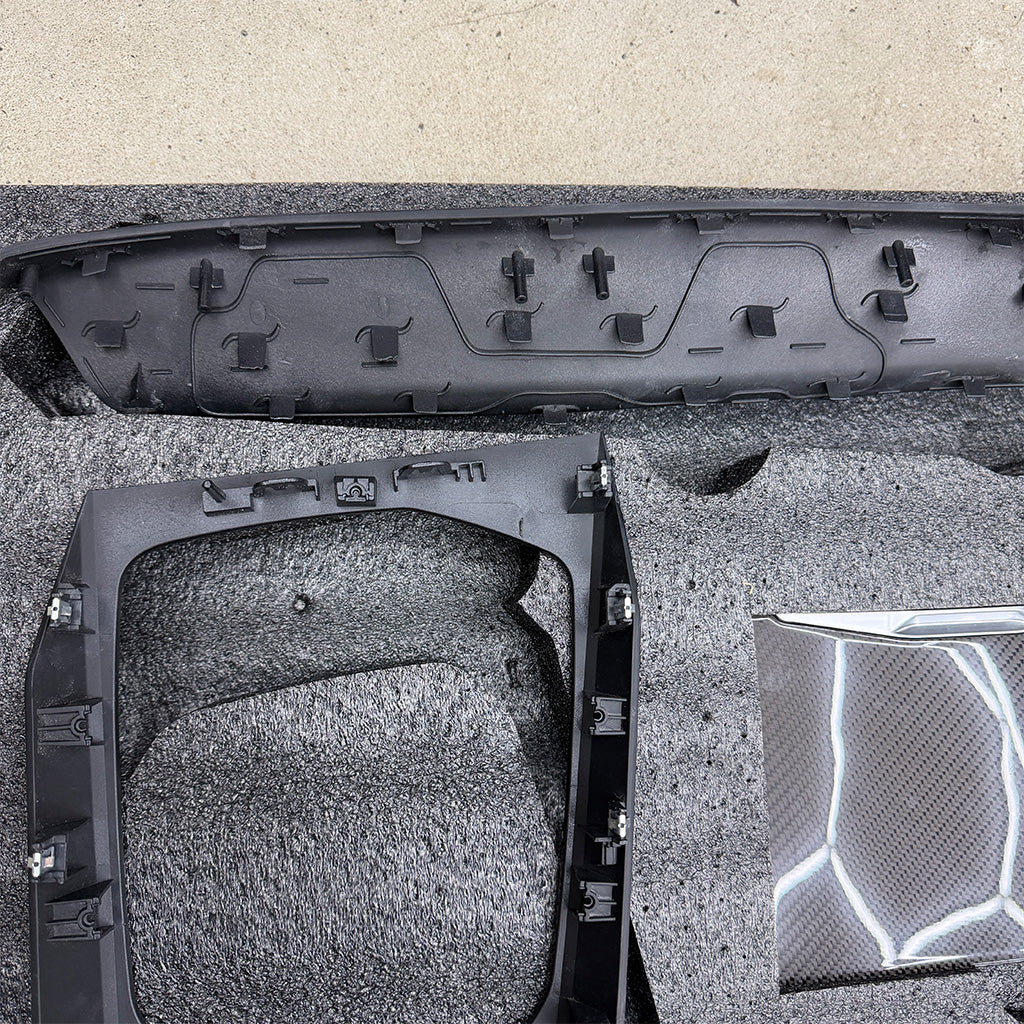 Carbon-Interieur Set 6-teilig Austauschvariante - passend für BMW 2er, 3er, 4er, M2, M3, M4