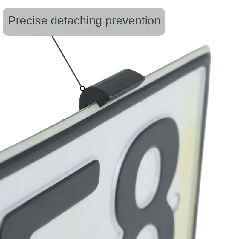 Carbono license plate holder frameless