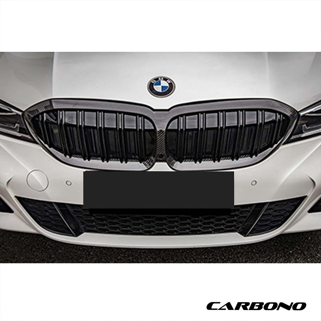 Frontgrill aus Carbon – BMW 3er G20 Pre-LCI (2019–2022)