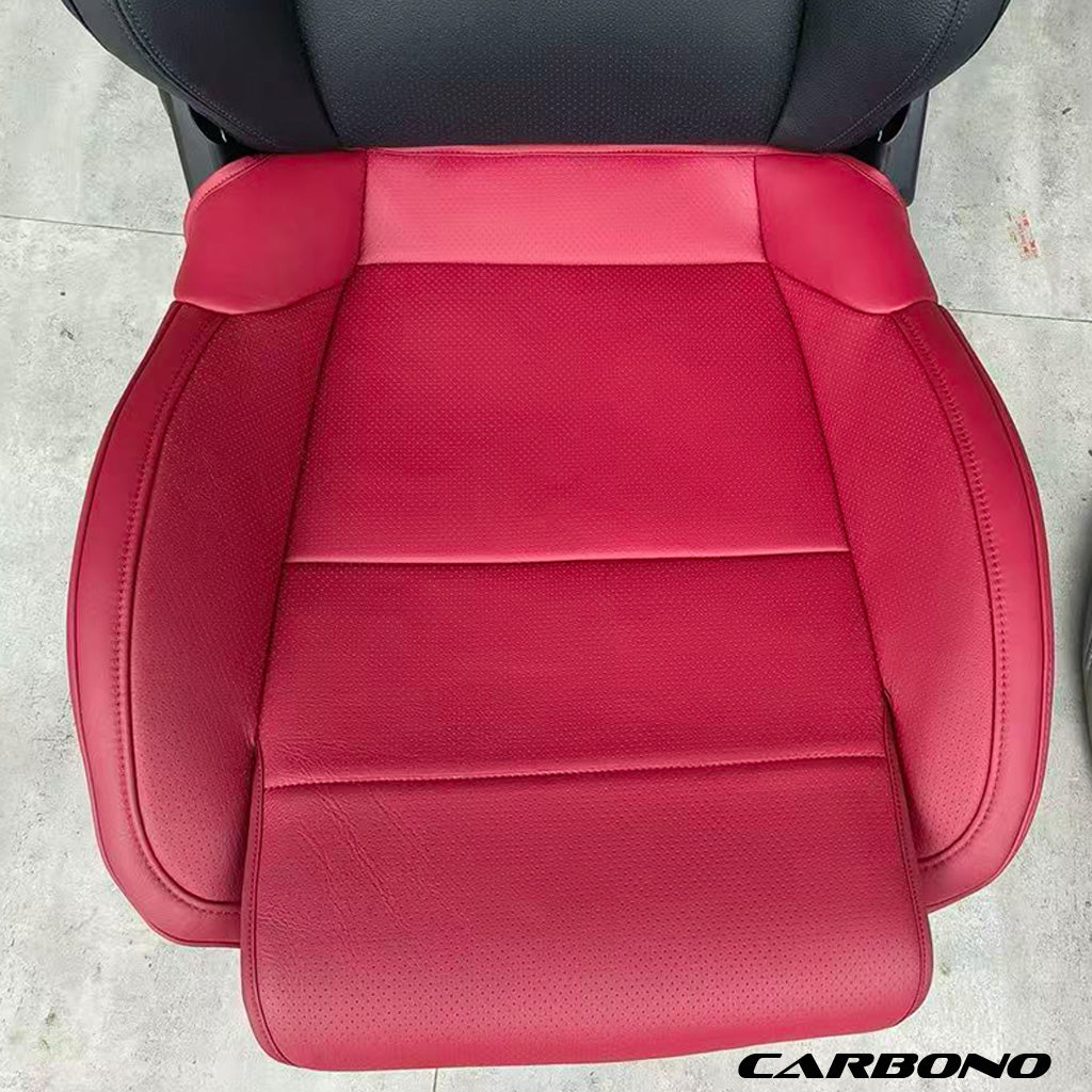 Lederschoner Sitzfläche passend für Porsche Sportsitze 14 Wege 911 (992)