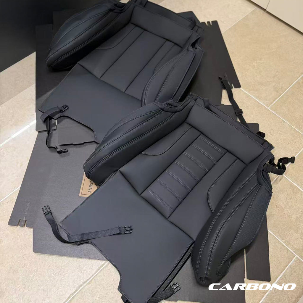 Lederschoner Sitzfläche passend für BMW Sportsitze 2er, 3er, 4er (G42, G20, G21, G22, G23, G26) M2, M3, M4 (G87, G80, G81, G82, G83)