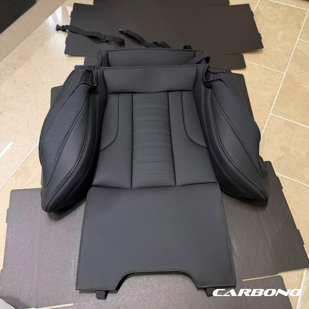 Lederschoner Sitzfläche passend für BMW Sportsitze 2er, 3er, 4er (G42, G20, G21, G22, G23, G26) M2, M3, M4 (G87, G80, G81, G82, G83)