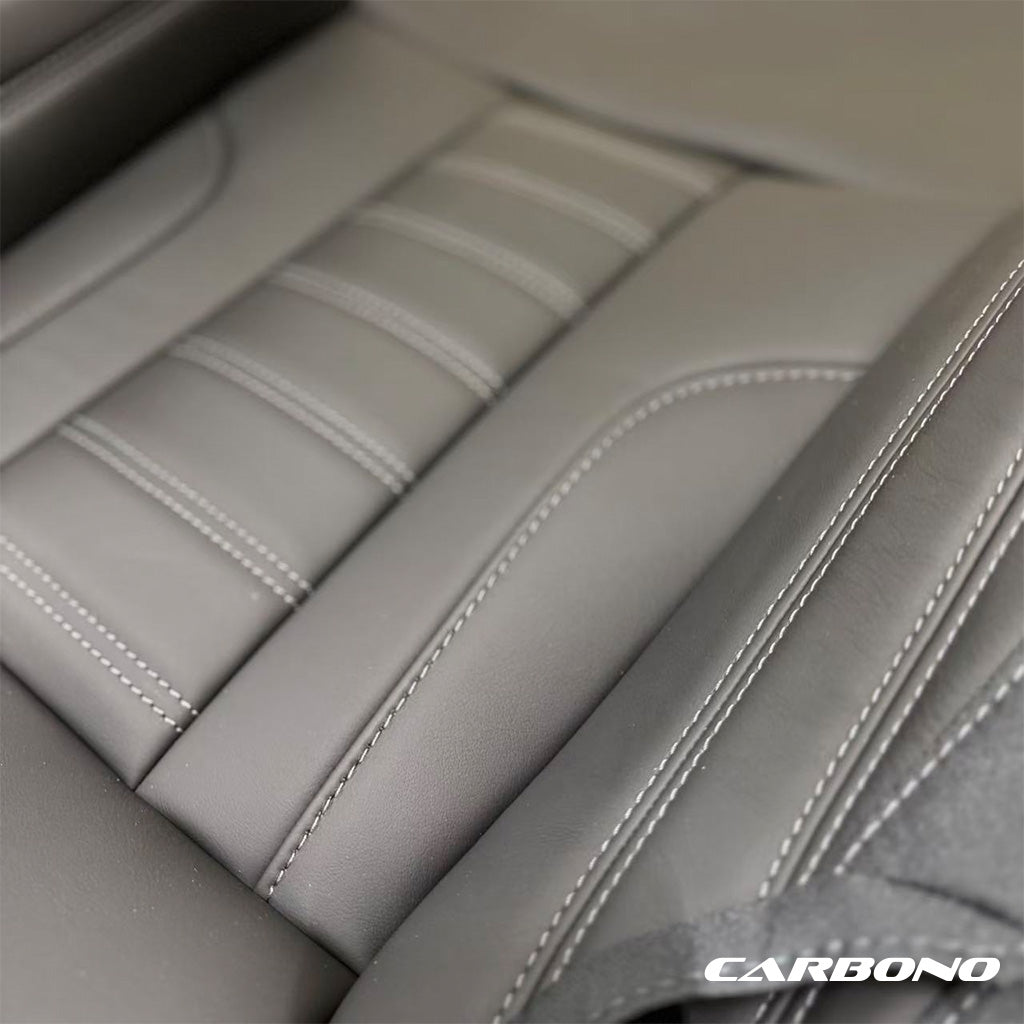 Lederschoner Sitzfläche passend für BMW Sportsitze 2er, 3er, 4er (G42, G20, G21, G22, G23, G26) M2, M3, M4 (G87, G80, G81, G82, G83)