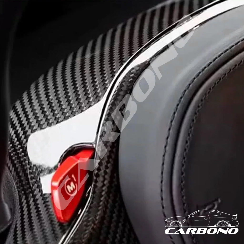 Lenkradabdeckung Carbon - passend für BMW M2 M3 M4 (G80, G81, G82, G83, G87)