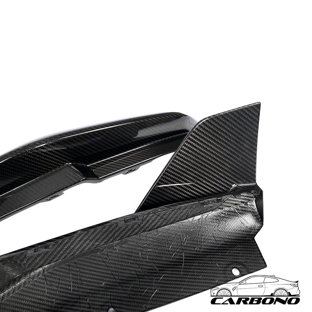Heckschürze Side Splitter Winglet MP Style Dry Carbon - BMW M3 G80 G81 M4 G82 G83