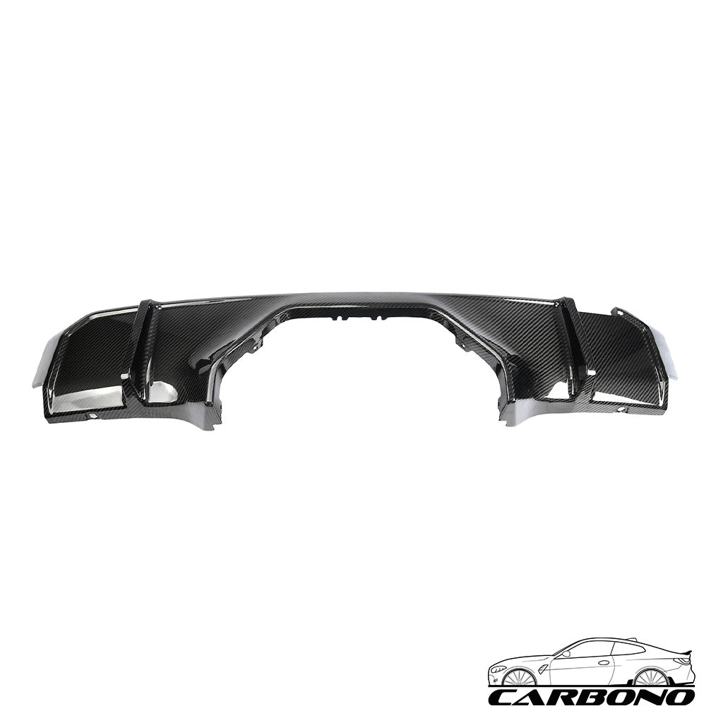 Diffusor MP Style für M-Performance Exhaust Dry Carbon - BMW M3 G80 G81 M4 G82 G83