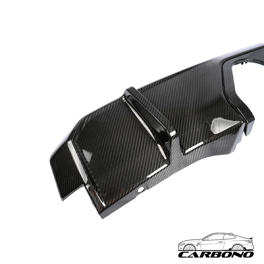 Diffusor MP Style für M-Performance Exhaust Dry Carbon - BMW M3 G80 G81 M4 G82 G83