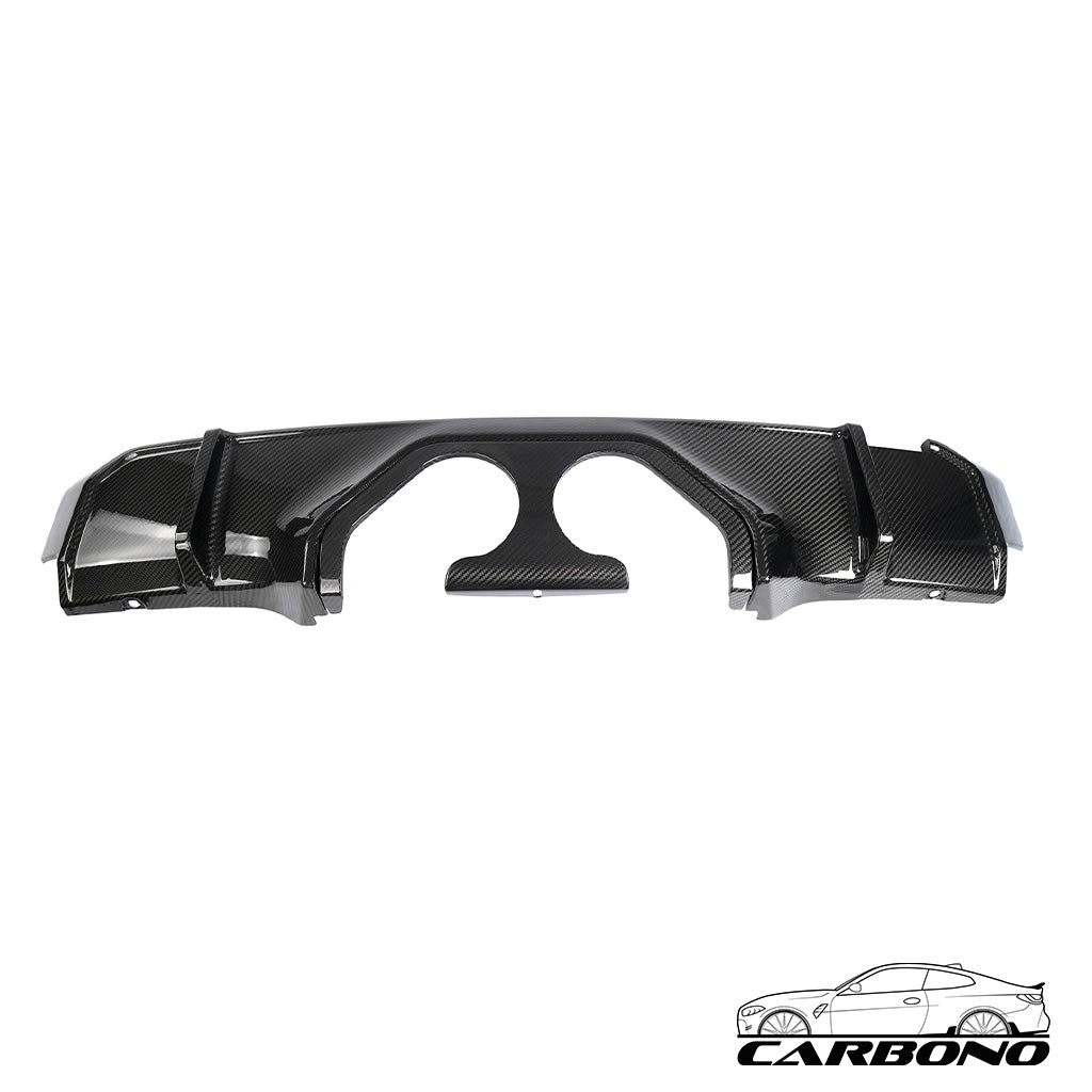 Diffusor MP Style für M-Performance Exhaust Dry Carbon - BMW M3 G80 G81 M4 G82 G83