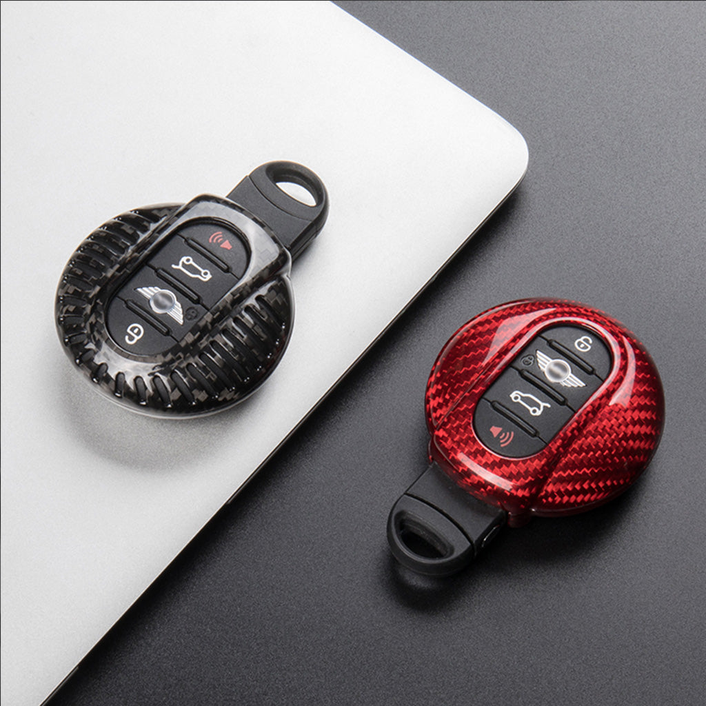 Autoschlüssel Hülle aus Carbon - passend für MINI (F54, F55, F56)