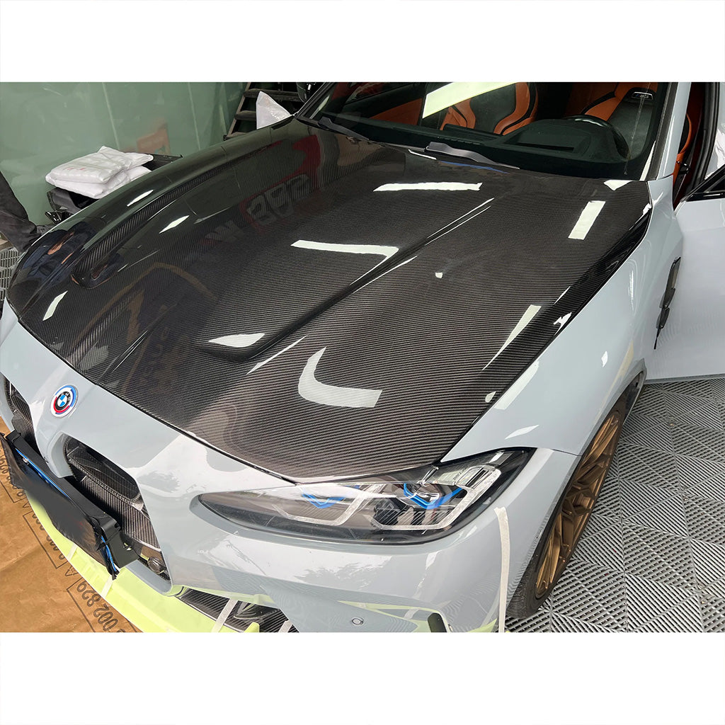 Motorhaube EVO-CS aus Dry Carbon - passend für BMW M3, M4 (G80, G81, G82, G83)