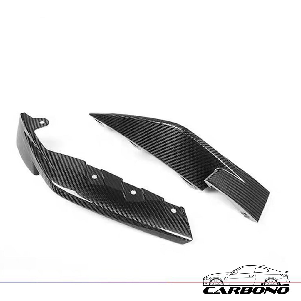 Front Blenden links/rechts für Stoßstange OEM Style Dry Carbon - BMW M3 G80 G81 M4 G82 G83