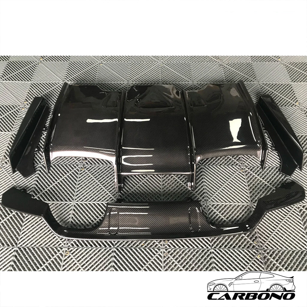 Diffusor PSM Style Dry Carbon - BMW M3 F80 M4 F82 F83
