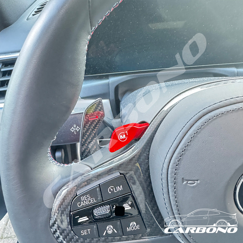 Dry carbon paddle shifters suitable for BMW M2 G87 M3 G80 G81 M4 G82 G83
