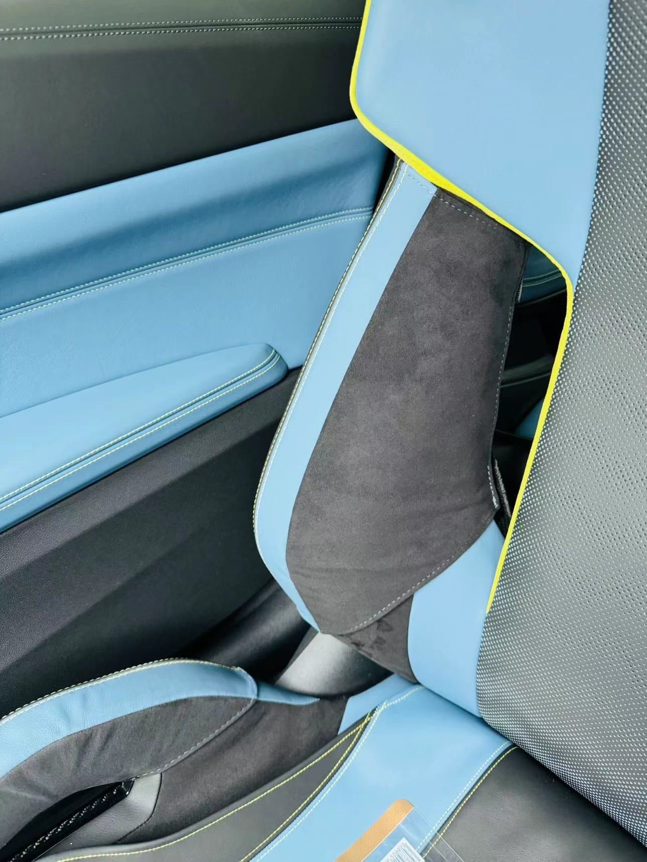 Carbono Carbonsitze Lederschonbezug Rückenlehne passend für BMW M2 G87 M3 G80 G81 M4 G82 G83