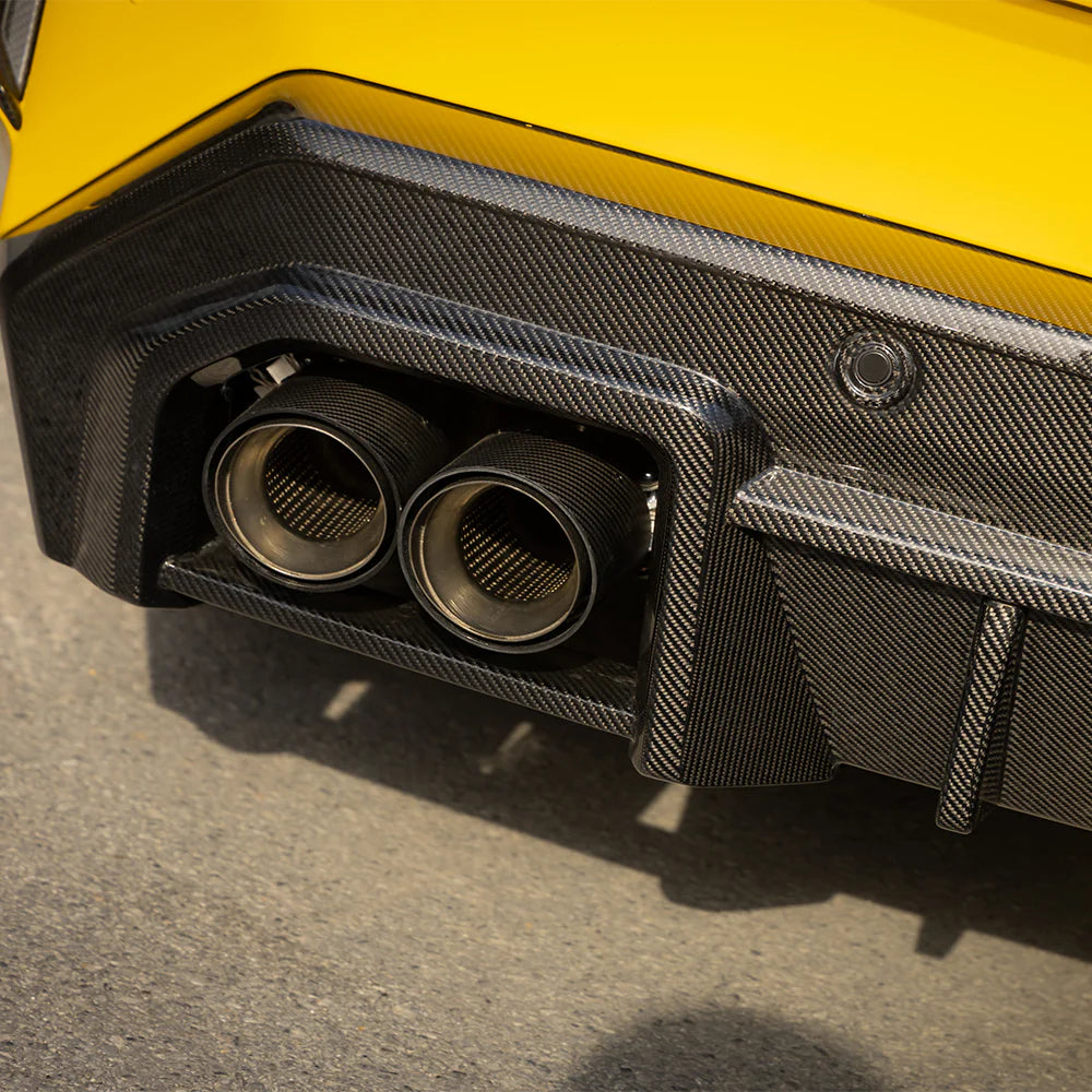 Heckdiffusor SOOQOO Type-A Dry Carbon – passend für BMW M5 G90 / G99