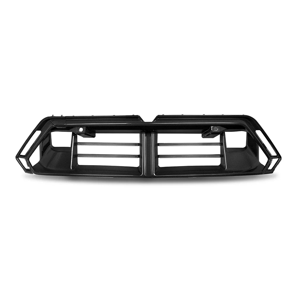 SOOQOO Center Trim – Mittelstück Frontstoßstange aus Dry Carbon – BMW M5 G90 / G99