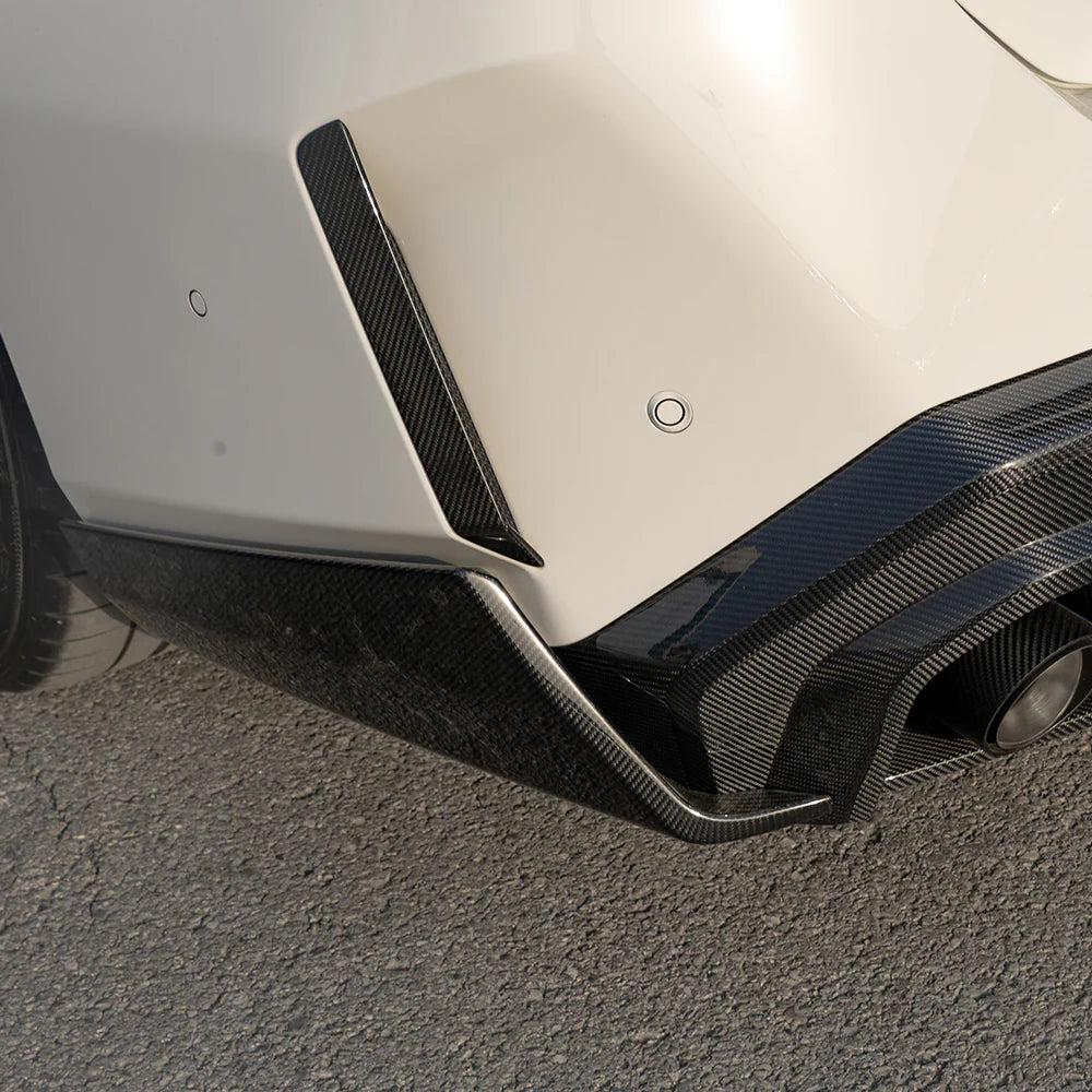 Reflektorblenden  SOOQOO aus Dry Carbon – passend für BMW M5 G90 / G99