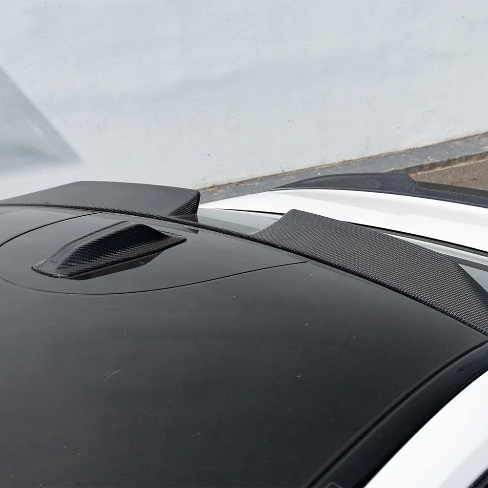 Dachkantenspoiler Sooqoo aus Dry Carbon - passend für BMW M5 G90, 5er G60