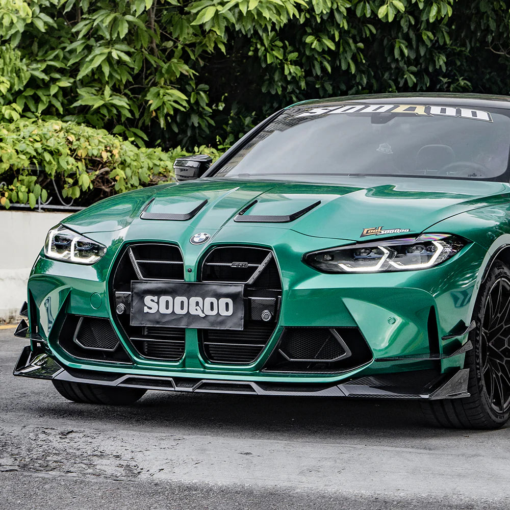 SOOQOO SQ-A Kühlergrill aus Dry Carbon – BMW M3 G80 / G81, M4 G82 / G83