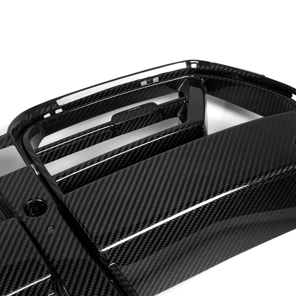 SOOQOO SQ-A Kühlergrill aus Dry Carbon – BMW M3 G80 / G81, M4 G82 / G83