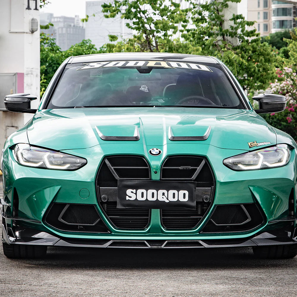 SOOQOO SQ-A Kühlergrill aus Dry Carbon – BMW M3 G80 / G81, M4 G82 / G83