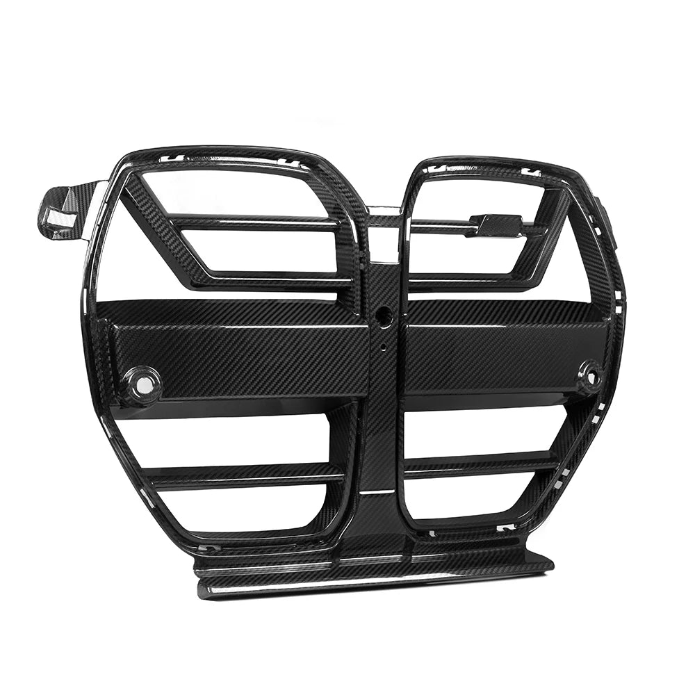 SOOQOO SQ-A Kühlergrill aus Dry Carbon – BMW M3 G80 / G81, M4 G82 / G83