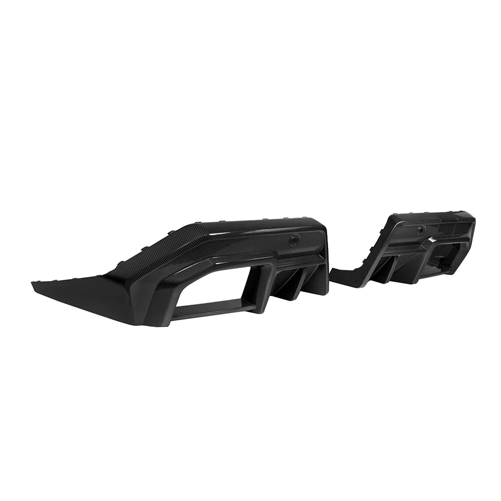 SOOQOO Heckdiffusor Type-A aus Dry Carbon – BMW M5 G90 / G99