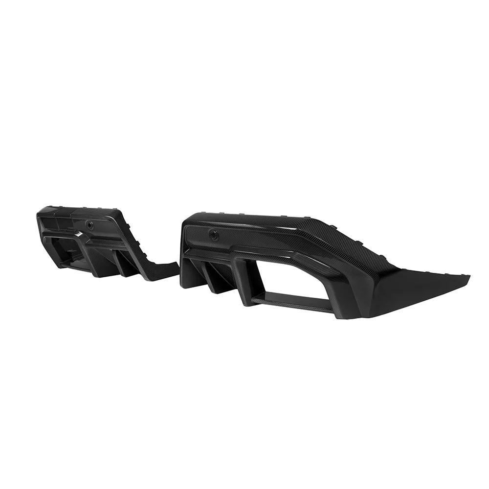 SOOQOO Heckdiffusor Type-A aus Dry Carbon – BMW M5 G90 / G99
