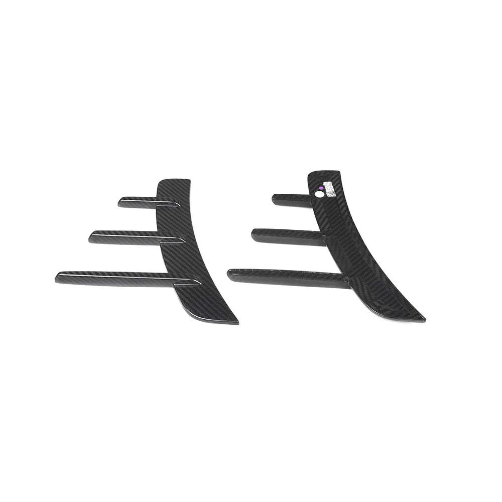 Radhausblenden Set vorne Sooqoo aus Dry Carbon. - passend für BMW 4er Coupé und Cabriolet G22, G23