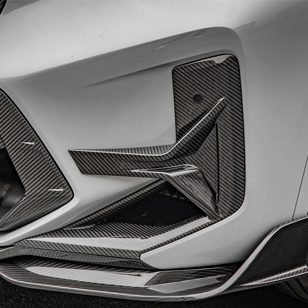 Canards Sooqoo aus Dry Carbon - passend für BMW X3M F97 LCI, X4M F98 LCI
