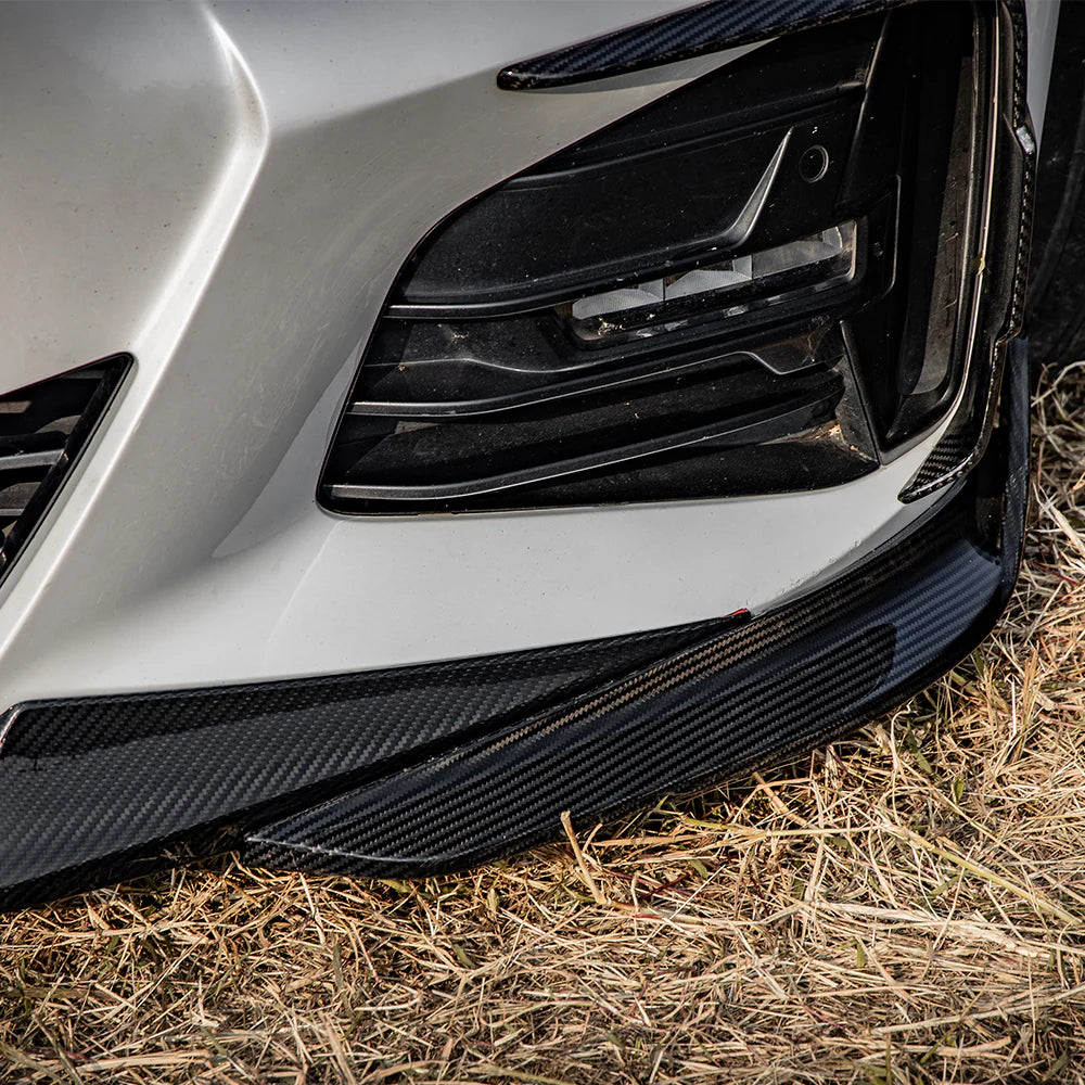 Frontlippe Sooqoo aus Dry Carbon - passend für BMW 4er Coupé, Cabriolet G22, G23