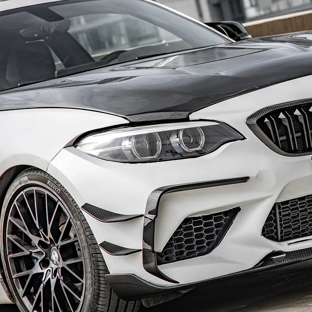 Canards Sooqoo aus Dry Carbon - passend für BMW M2 F87