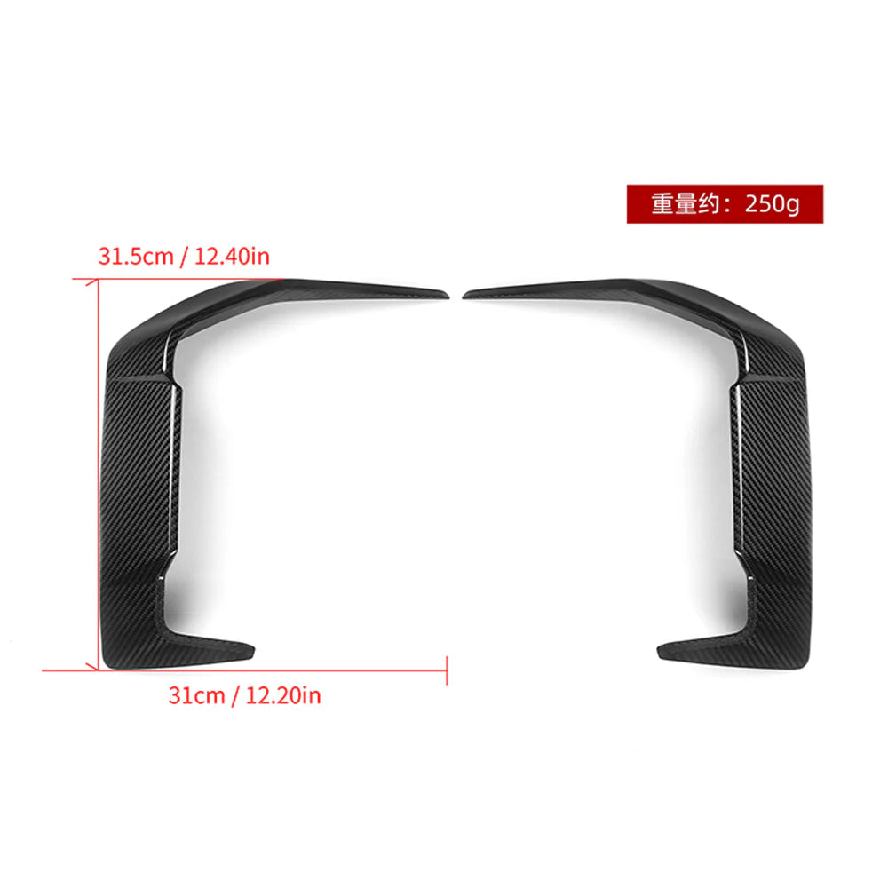 Frontaufsatz Set Sooqoo aus Dry Carbon - passend für BMW 5er, i5, G60, G61