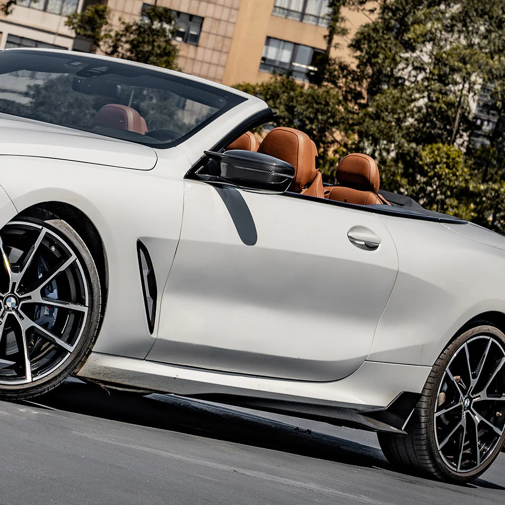 Seitenschweller SOOQOO aus Dry Carbon - passend für BMW 8er G14 G15 / M8 F91 F92