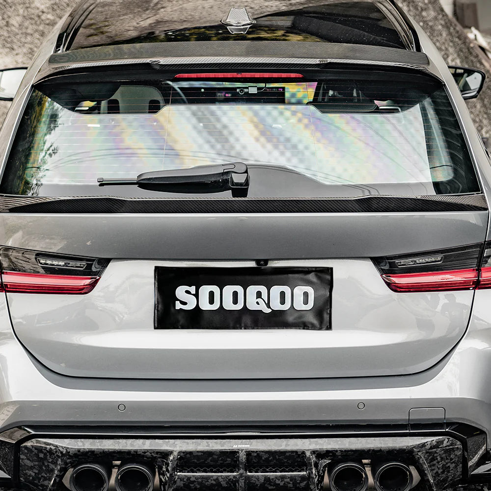 SOOQOO Heckspoiler aus Dry Carbon – BMW M3 Touring G81