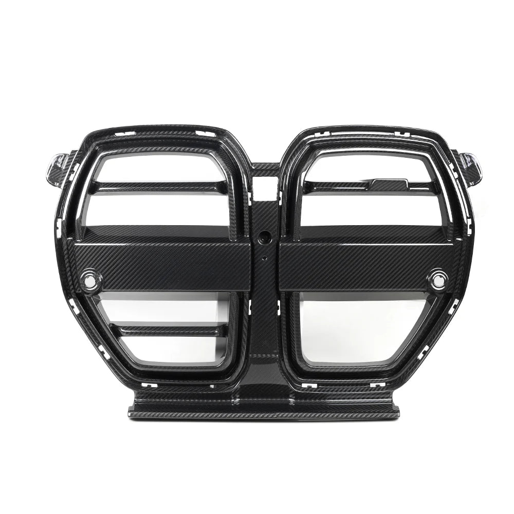 SOOQOO SQ-V Kühlergrill aus Dry Carbon – BMW M3 G80 / G81, M4 G82 / G83