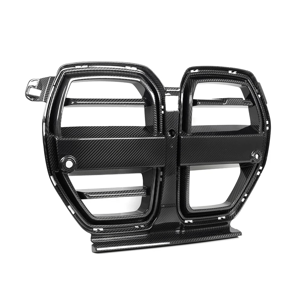 SOOQOO SQ-V Kühlergrill aus Dry Carbon – BMW M3 G80 / G81, M4 G82 / G83