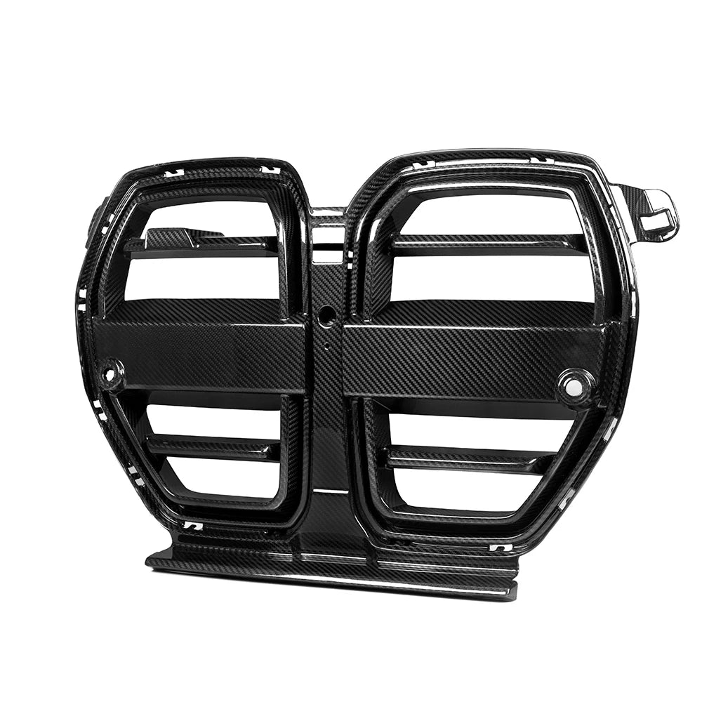 SOOQOO SQ-V Kühlergrill aus Dry Carbon – BMW M3 G80 / G81, M4 G82 / G83