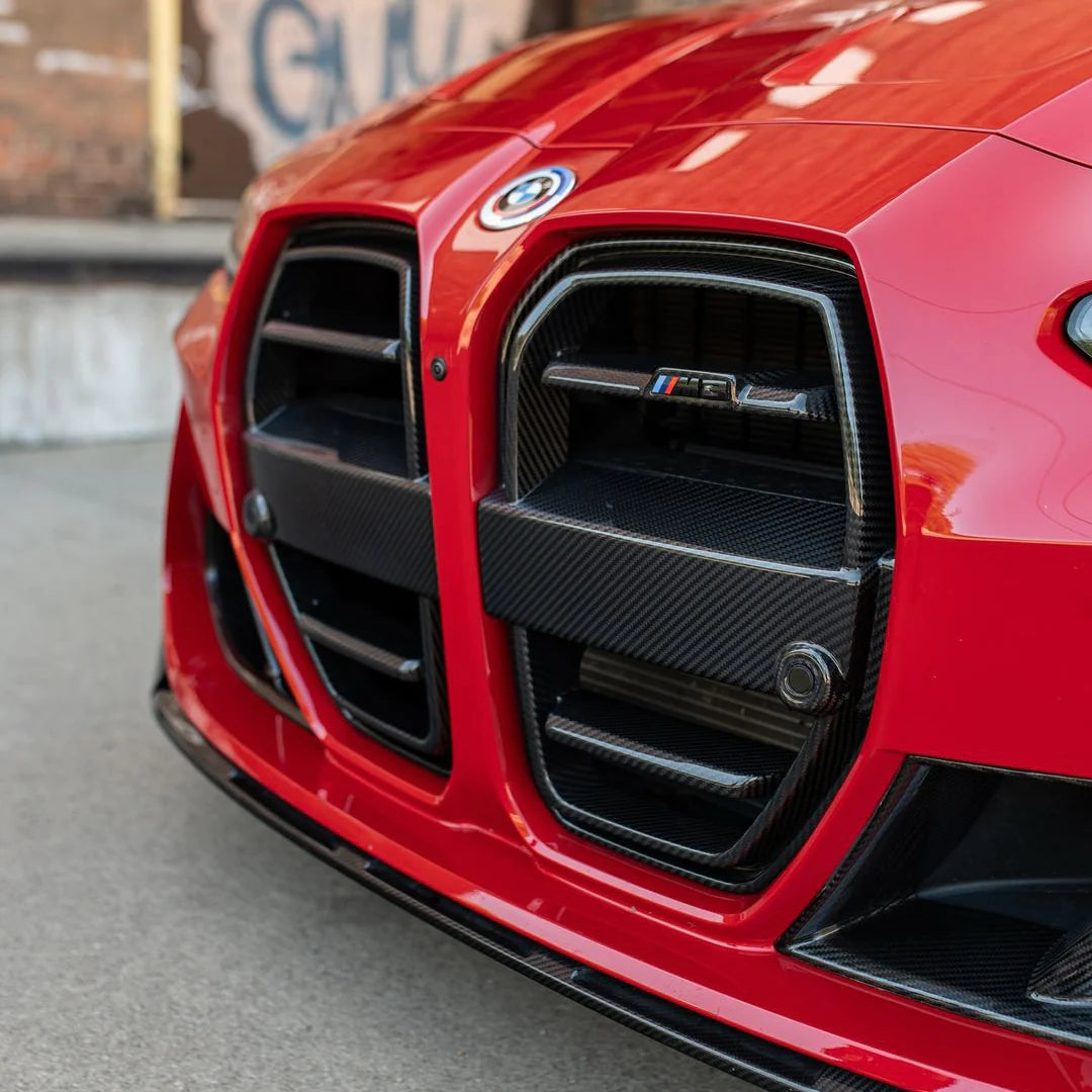 SOOQOO SQ-V Kühlergrill aus Dry Carbon – BMW M3 G80 / G81, M4 G82 / G83