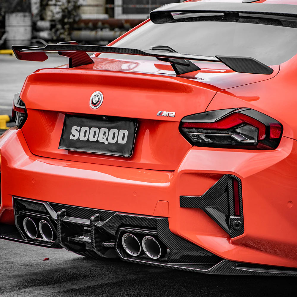 Diffusor Sooqoo Type-A aus Dry Carbon - passend für BMW M2 G87