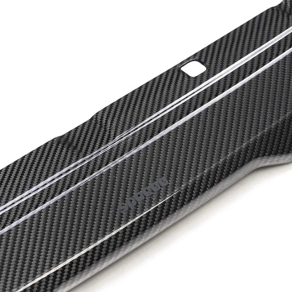 SOOQOO Type-B Frontlippe aus Dry Carbon – BMW M3 G80 / G81, M4 G82 / G83