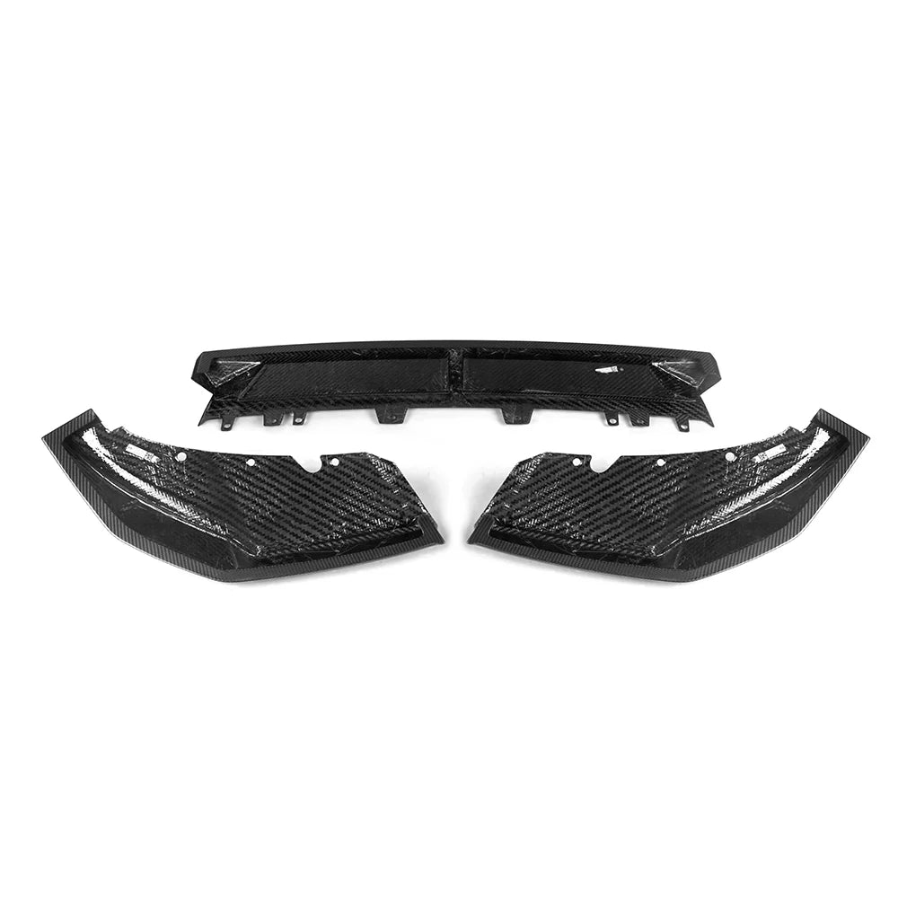 Frontlippe Sooqoo Type-B aus Dry Carbon – passend für BMW X3M F97 LCI, X4M F98 LCI