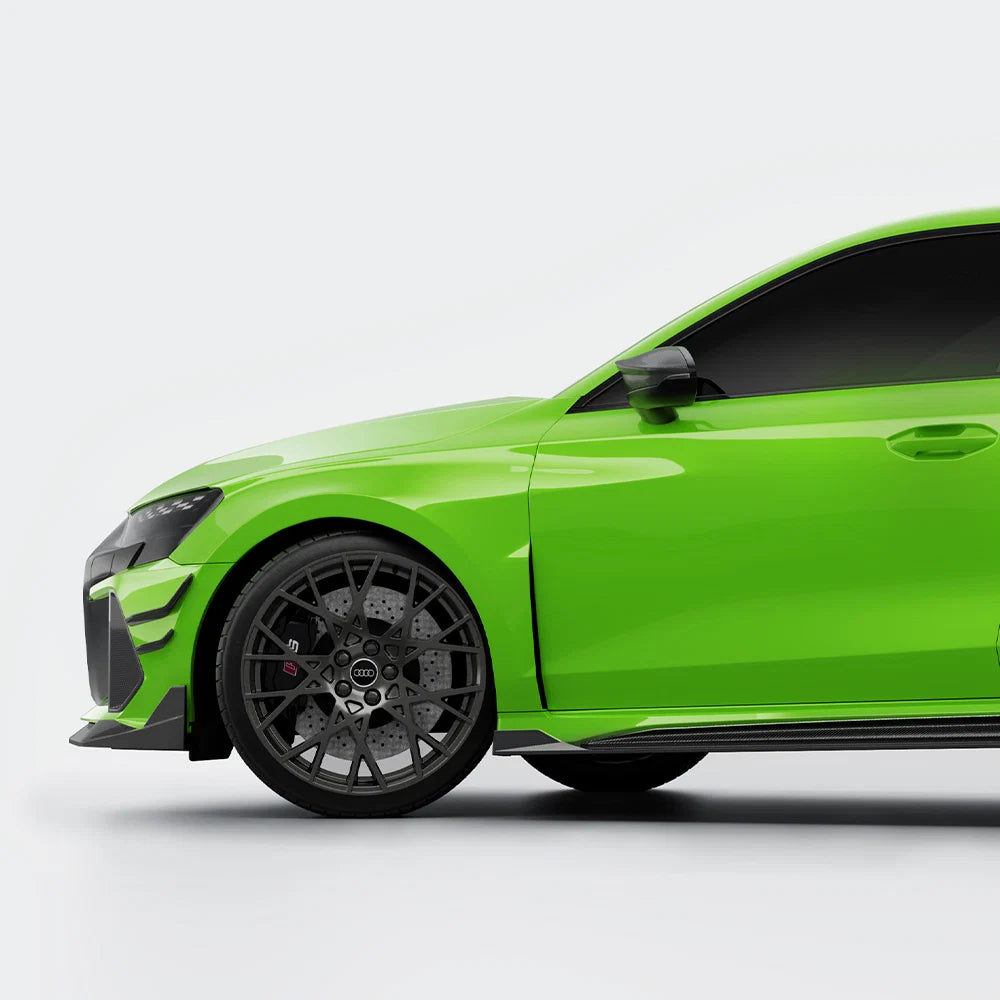 Spiegelkappen EVO-SQ-A aus Dry Carbon - passend für Audi A3, S3, RS3 8Y