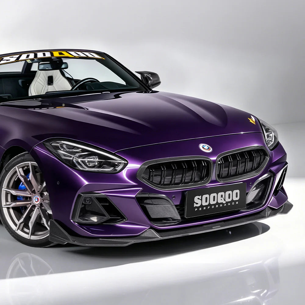 Frontlippe Sooqoo V1 aus Dry Carbon. - passend für BMW Z4 G29