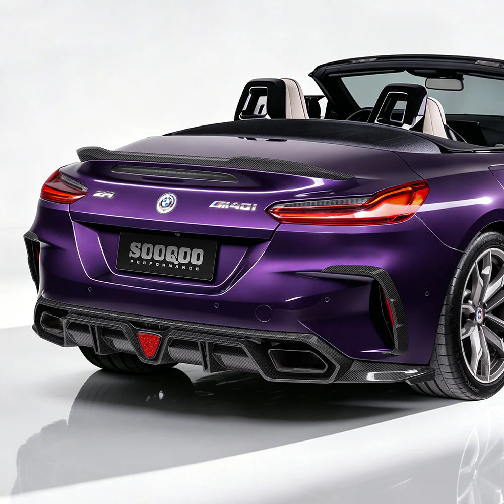 Diffusor Sooqoo V1 aus Dry Carbon - passend für BMW Z4 G29
