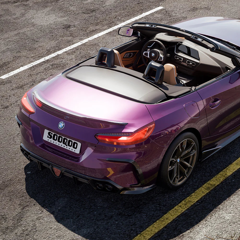 Diffusor Sooqoo V1 aus Dry Carbon - passend für BMW Z4 G29