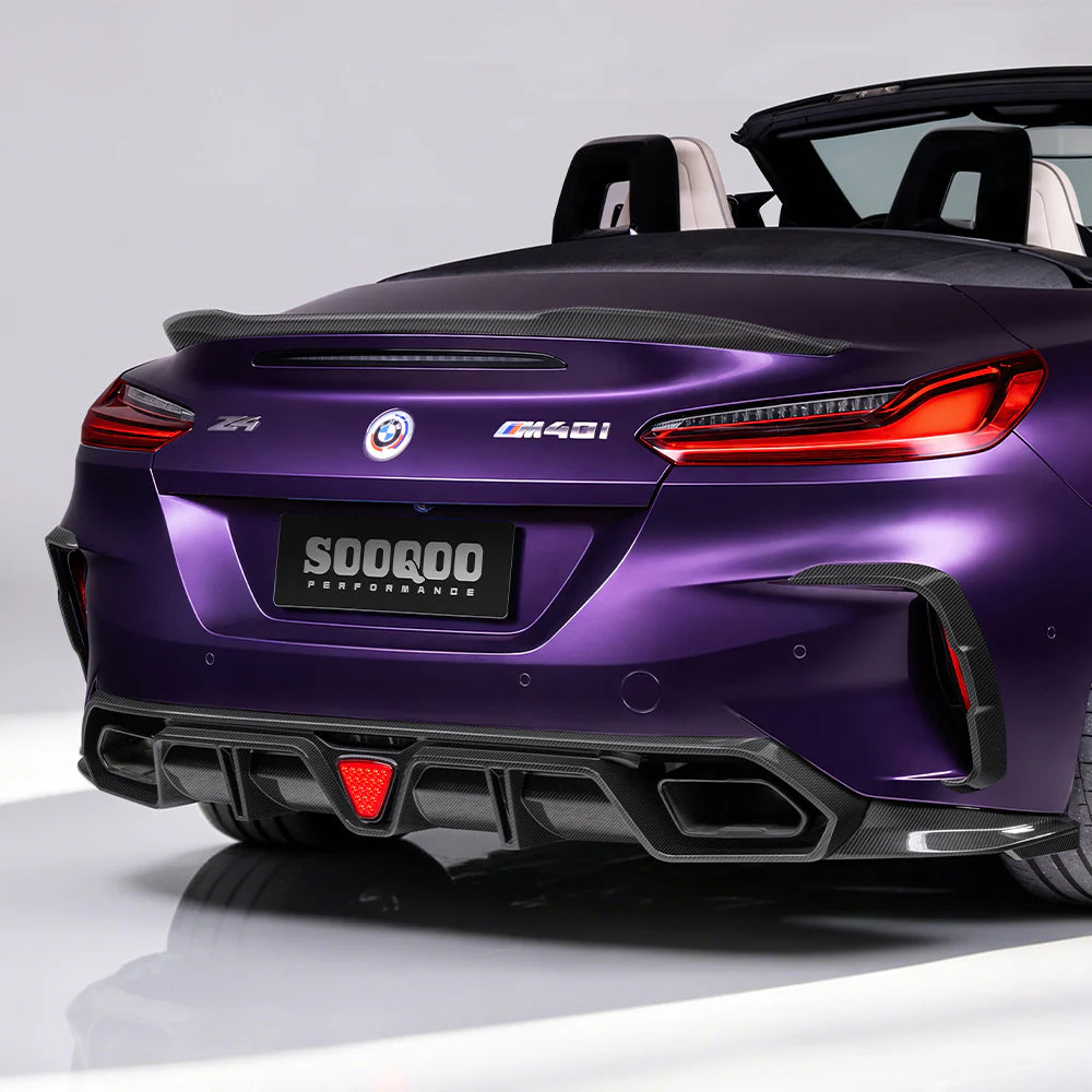 Heckspoiler Sooqoo V1 aus Dry Carbon - passend für BMW Z4 G29